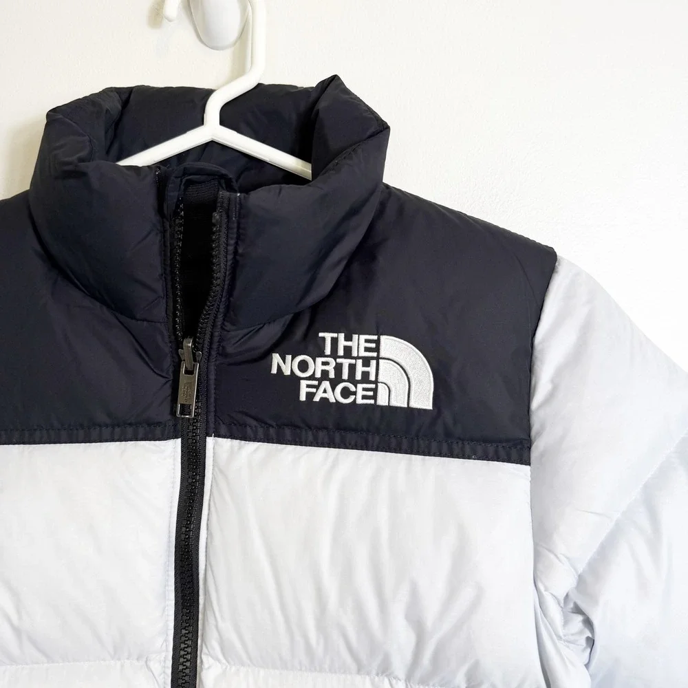 The North Face Puffer Jacket Kids Small 7/8 Periwinkle 1996 Retro Nuptse Unisex